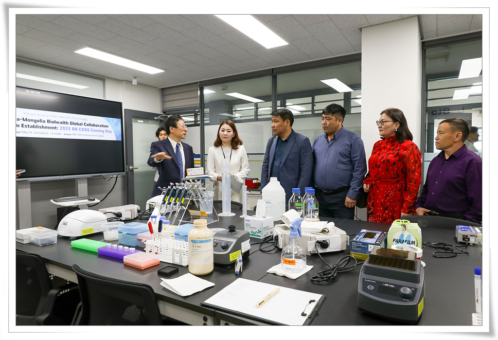몽골 울란바토르 바가항가이구와 교류 활성화를 위한 실습실 소개